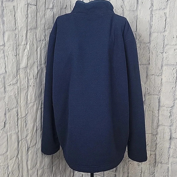 ORVIS Men's Fleece Lined Quarter Zip Pullover Blue XL/EG NWT‎ - Picture 5 of 9